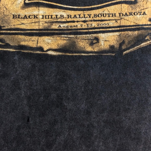 Vintage 2000 Harley Davidson Sturgis Rally T Shirt Mens Large Made in USA - Picture 5 of 8